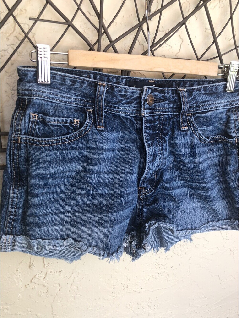 Hollister Women Blue Jeans  Short Size 27